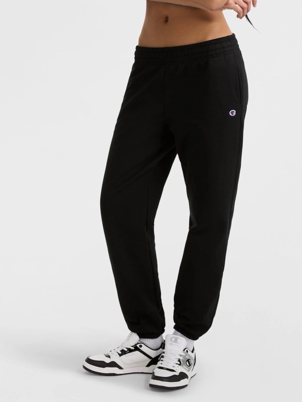 Champion Black Jogger Sweatpants | Size: Small